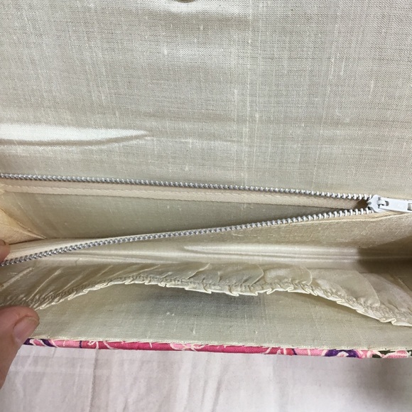 Thaisilk silk clutch purse, NWOT - Picture 3 of 5